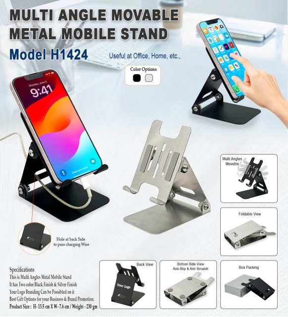 Multi Angles Metal Mobile Stand