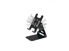 Multi Angles Metal Mobile Stand - Black