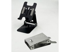Multi Angles Metal Mobile Stand - Black