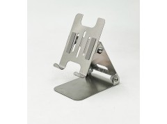 Multi Angles Metal Mobile Stand - Silver