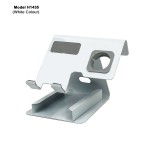 Metal Mobile & Watch Stand With Business Card Holder  