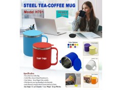 Steel Tea-Coffee Mug