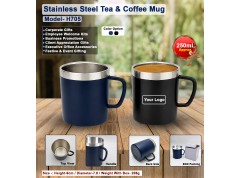 Stainless Steel Tea & Coffee Mug