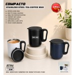 Compacto Stainless Steel Tea-Coffee Mug 