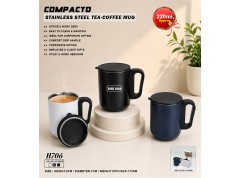 Compacto Stainless Steel Tea-Coffee Mug