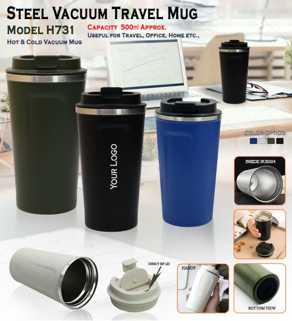 Steel Vacuum Travel Mug