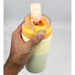 Steel Vacuum Mug with Grip 