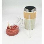Steel Vacuum Mug with Grip 