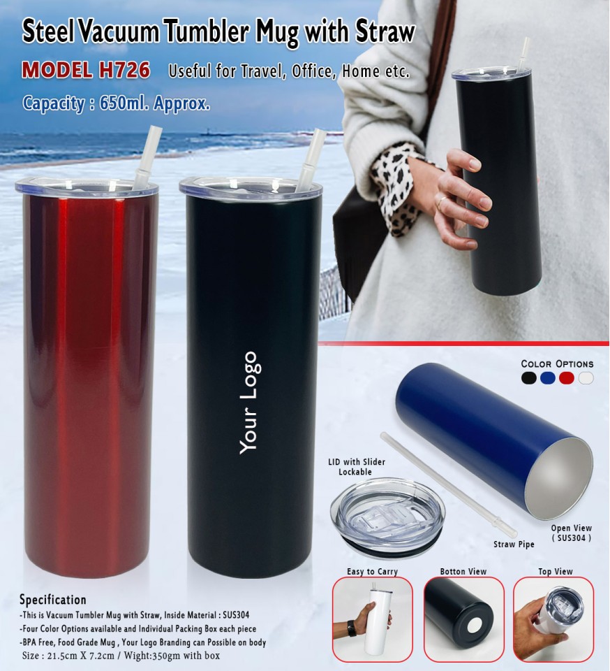 HOT/COLD STAINLESS STEEL TUMBLER