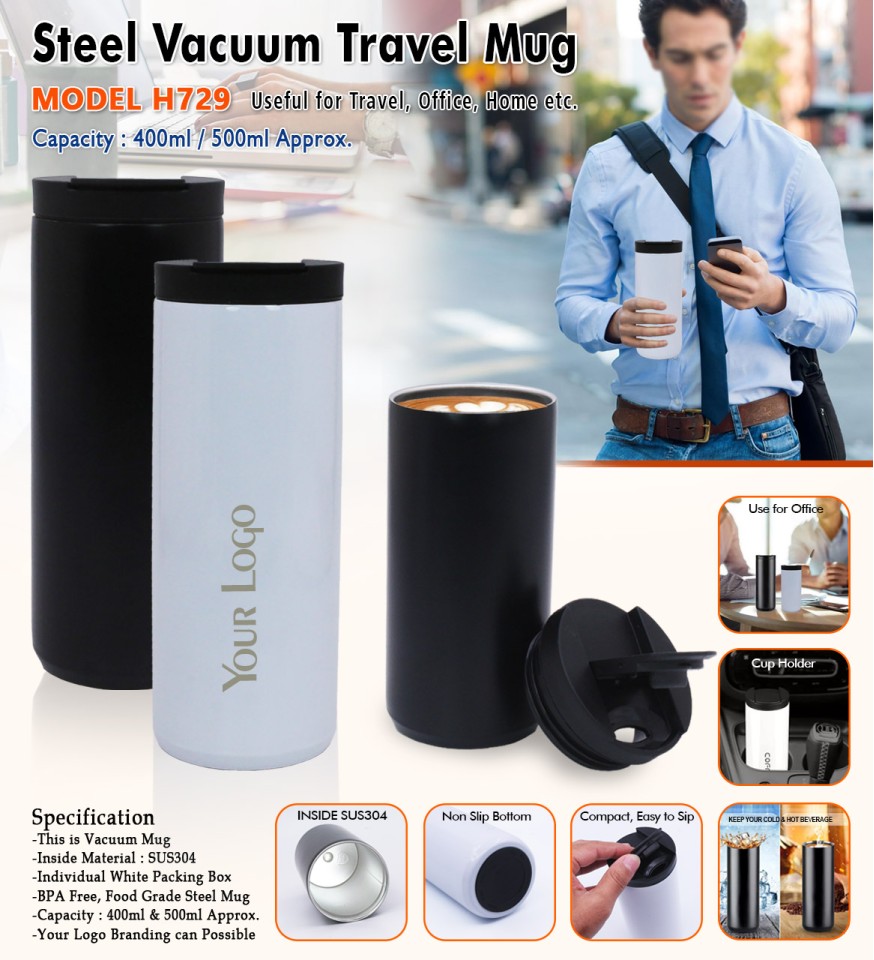 SUS304 Coffee Cup Thermos 300ml Capacity Coffee Cup Travel Coffee