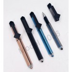 3 in 1 Triangle Ball Pen – Stylus + Stand | H036