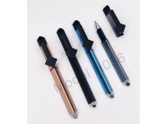 H036 3-in-1 Triangle Shape Ball Pen with Stylus & Mobile Stand for Corporate Gifting