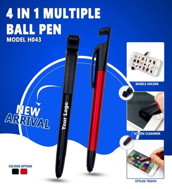 4 In 1 Multiple Ball Pen 