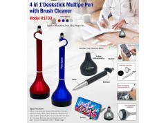 4 in 1 Deskstick Multiple Pen 