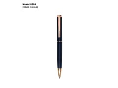 H284 Premium Plastic Ball Pen with Gold Trim | Executive Promotional Ball Pen