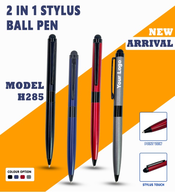 2 IN 1 Stylus Ball Pen