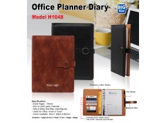H1048 Premium Office Planner Diary with Magnetic Closure for Corporate Gifting & Executive Branding