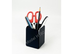 Metal Pen Stand - Black