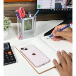 Multi Functional Table Top  Pen Holder With Digital Display Clock