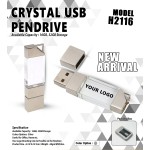 CRYSTAL USB PENDRIVE 