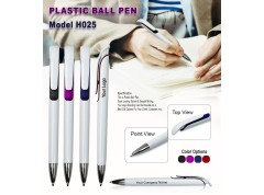 H025 Premium Plastic Ball Pen for Corporate Gifting, Promotional Branding