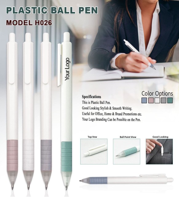 Plastic Ball Pen 