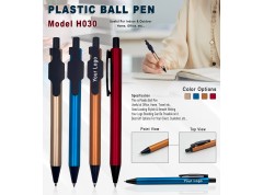 H030 Premium Plastic Ball Pen for Corporate Gifting, Promotional Branding & Business Events