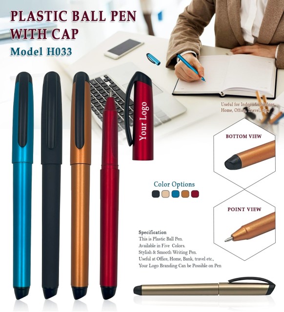 Plastic Ball Pen 