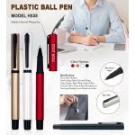 H035 Premium Plastic Ball Pen for Corporate Gifting & Promotional Branding