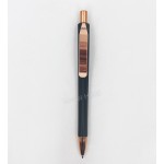 Metal Clip Plastic Ball Pen – H039