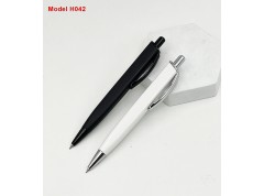 Metal Clip Plastic Ball Pen