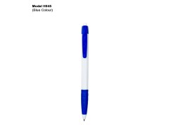 H045 Plastic Ball Pen with Curved Grip for Corporate Gifting & Promotional Branding