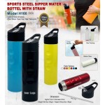 Sports Steel Sipper Bottle 
