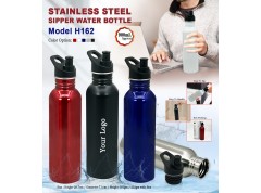 Stainless Steel Sipper Water Bottle
