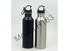 Steel Water Bottle with Hook