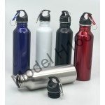 Steel Water Bottle with Hook