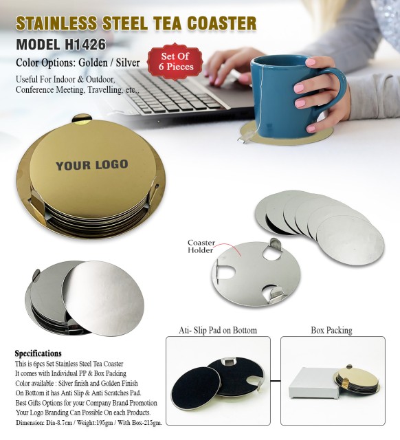 Stainless Steel Tea Coaster