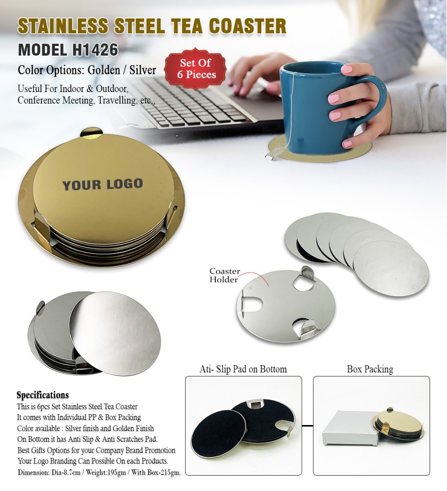 Stainless Steel Tea Coaster