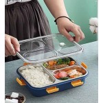 3 Compartment Lunch Box 