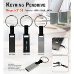 Keyring Pendrive - Mat Black