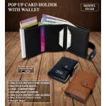 POP UP CARD HOLDER  WITH WALLET 