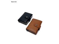 H1124 Premium Pop-Up Card Holder Wallet with RFID Style Aluminum Card Case for Corporate Gifting