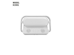 H1901 Premium Multifunctional Wireless Charging Night Light with Bluetooth Speaker & Digital Clock for Corporate Gifting
