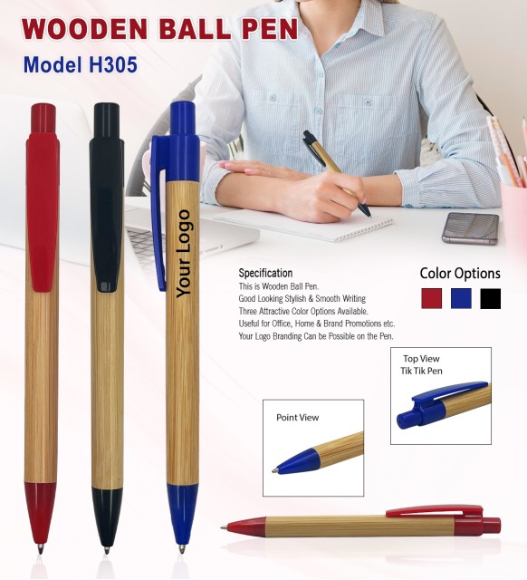 Wooden Ball Pen 