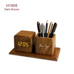 wooden desk organizer