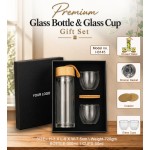 Glass Bottle & Glass Cup
