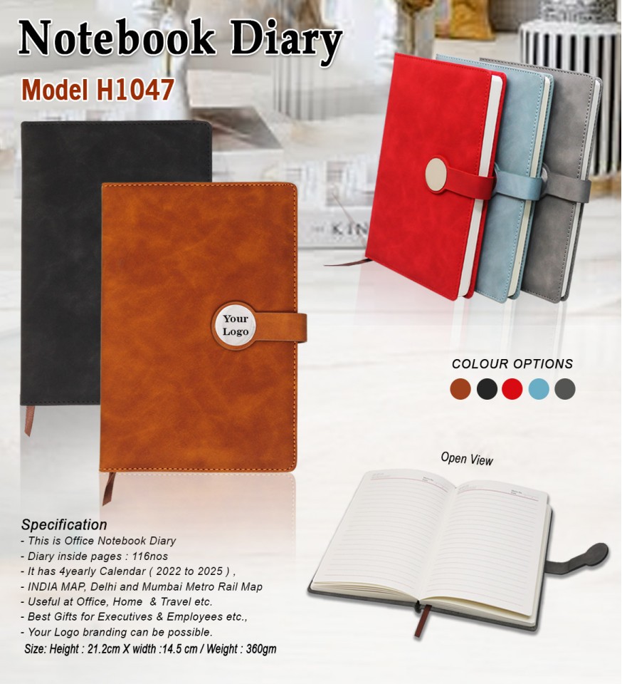 Notebook Diary 