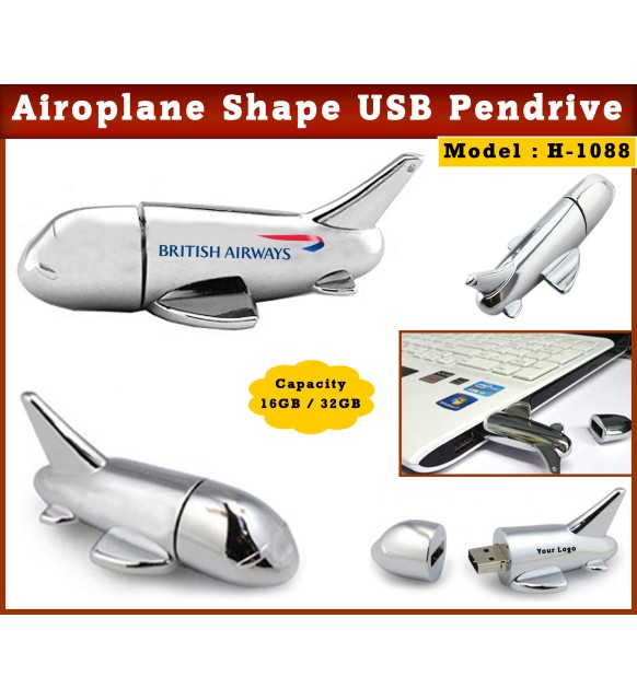 Airoplane Shape USB Pendrive 