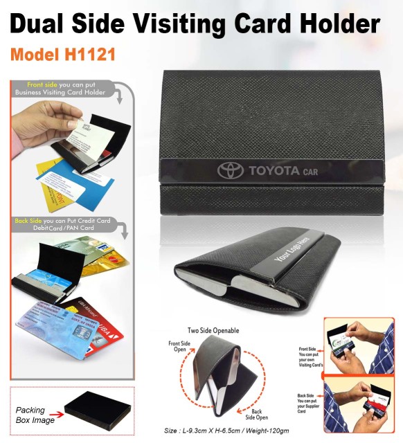 Dual Visiting Card Holder 