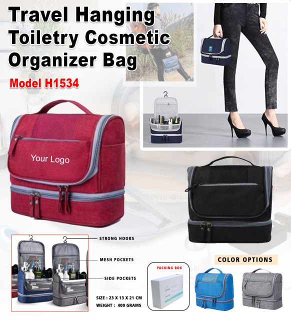 Travel Hanging Toiletry  Makeup Cosmetic Bag
